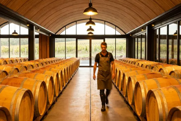 Brewery and winery floor drain with Green Drain trap seal