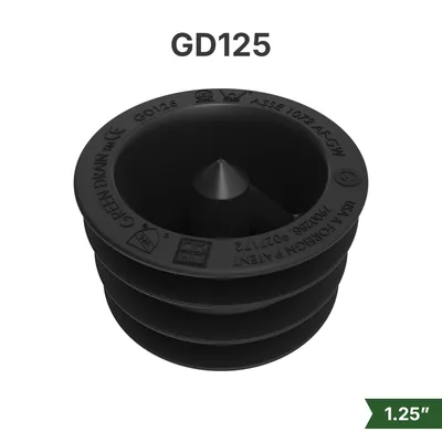 Green Drain GD125 waterless trap seal for 1.25-inch drains