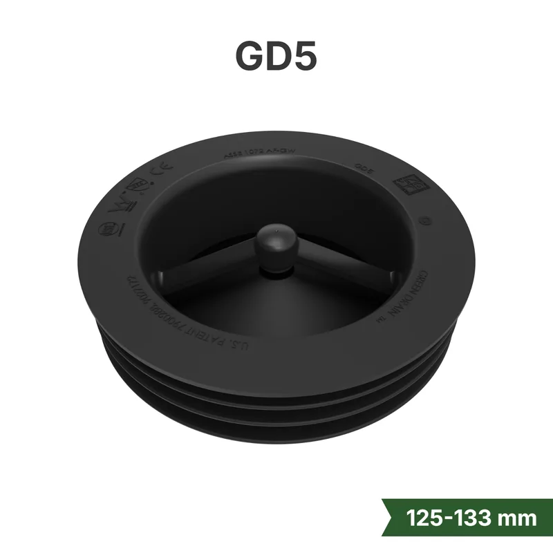 Sifón seco Green Drain GD5 para sumideros industriales DN125