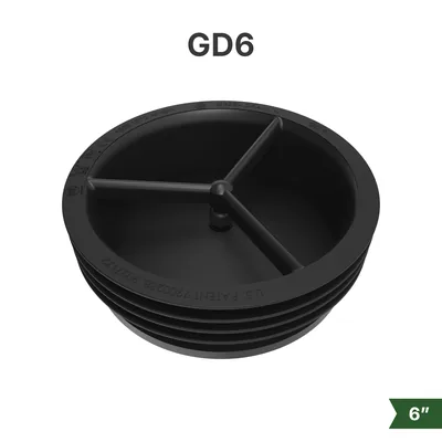 Green Drain GD6 waterless trap seal for 6-inch industrial drains